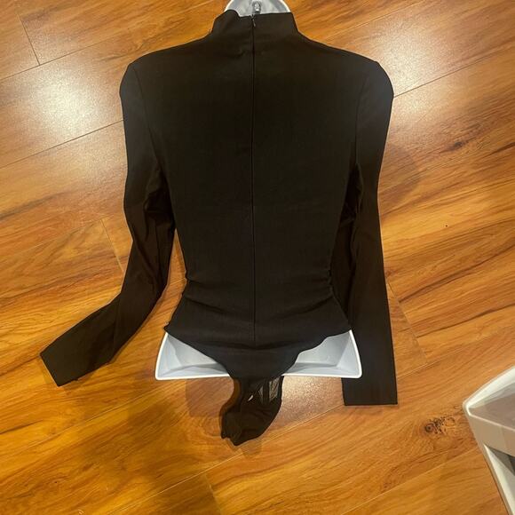 ByEgries Sloane Bodysuit Black Size Small NWT - Picture 4 of 11